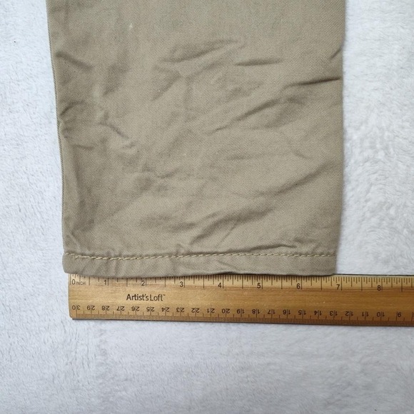 Levis 511 Jeans Mens 32x34 Beige Tapered Slim Denim Cotton 5 Pocket Casual Work - Picture 12 of 13